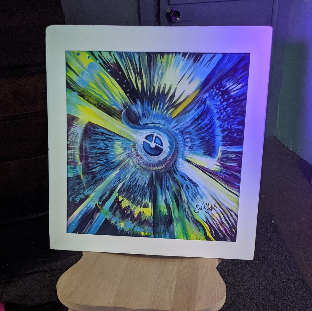 Disco Biscuits / Conspirator painting signed band #FairyGodmotherEmilyJean #b4l